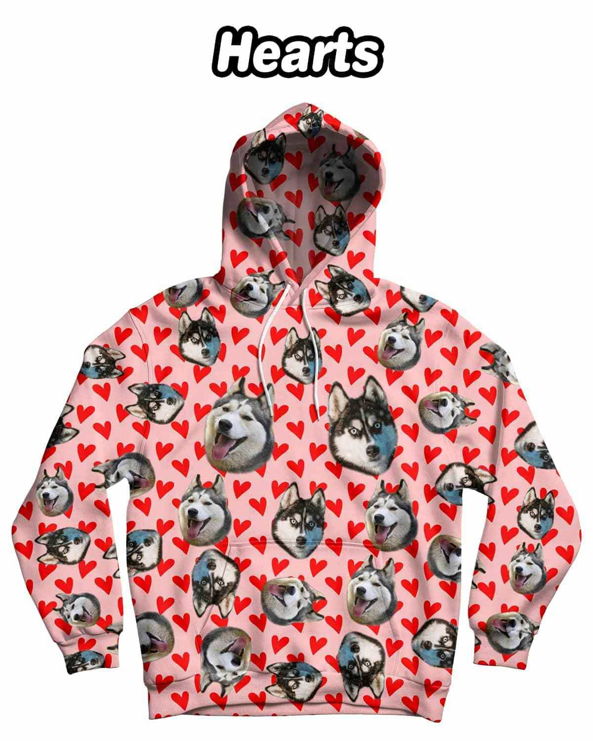 Hoodies with faces on hot sale them