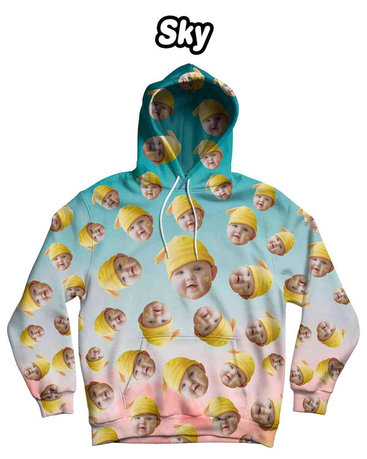 Best Custom Face Photo Hoodies Upload Your Pictures ASDF Print