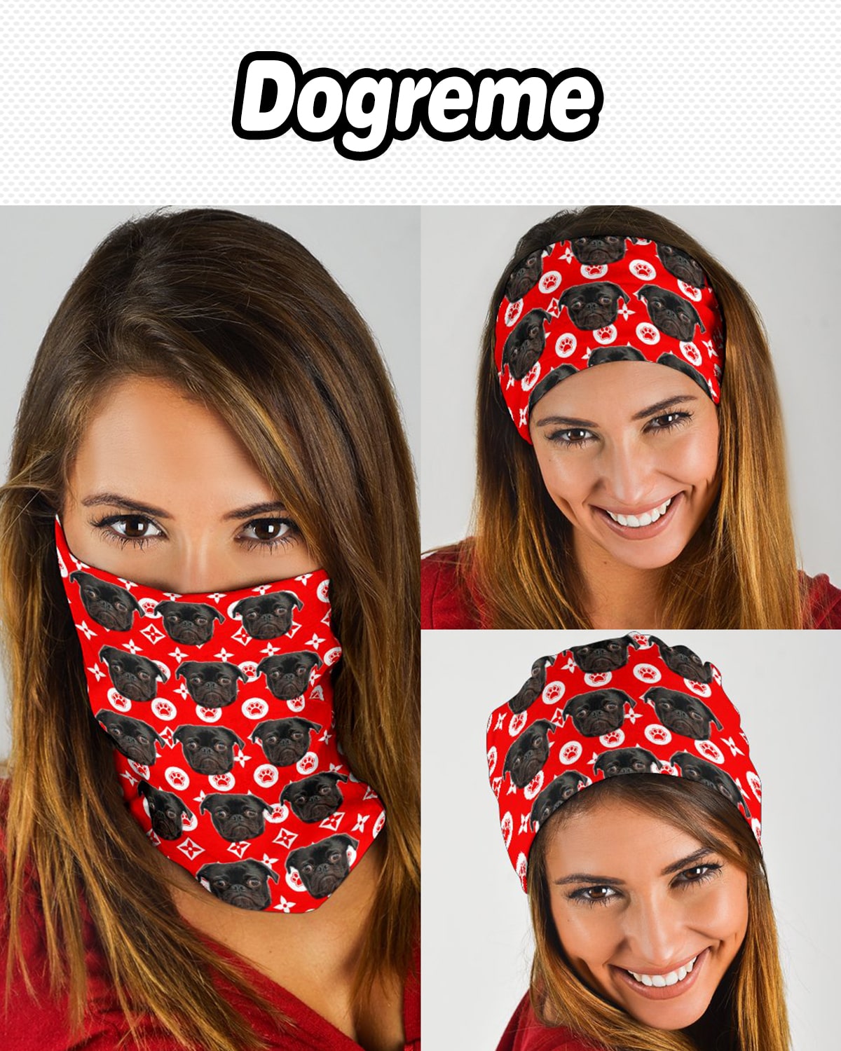Personalized Standard Face Mask Bandana(3-Pack Set) - ASDF Print face-mask-patterns-free-printables-roundup-mum-in-the-madhouse