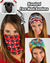 Personalized Standard Face Mask Bandana（3-Pack Set） - ASDF Print