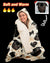 Personalized Many Face Sherpa Hooded Blanket - ASDF Print
