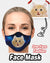 Personalized Fashion Face Mask - One Face - ASDF Print
